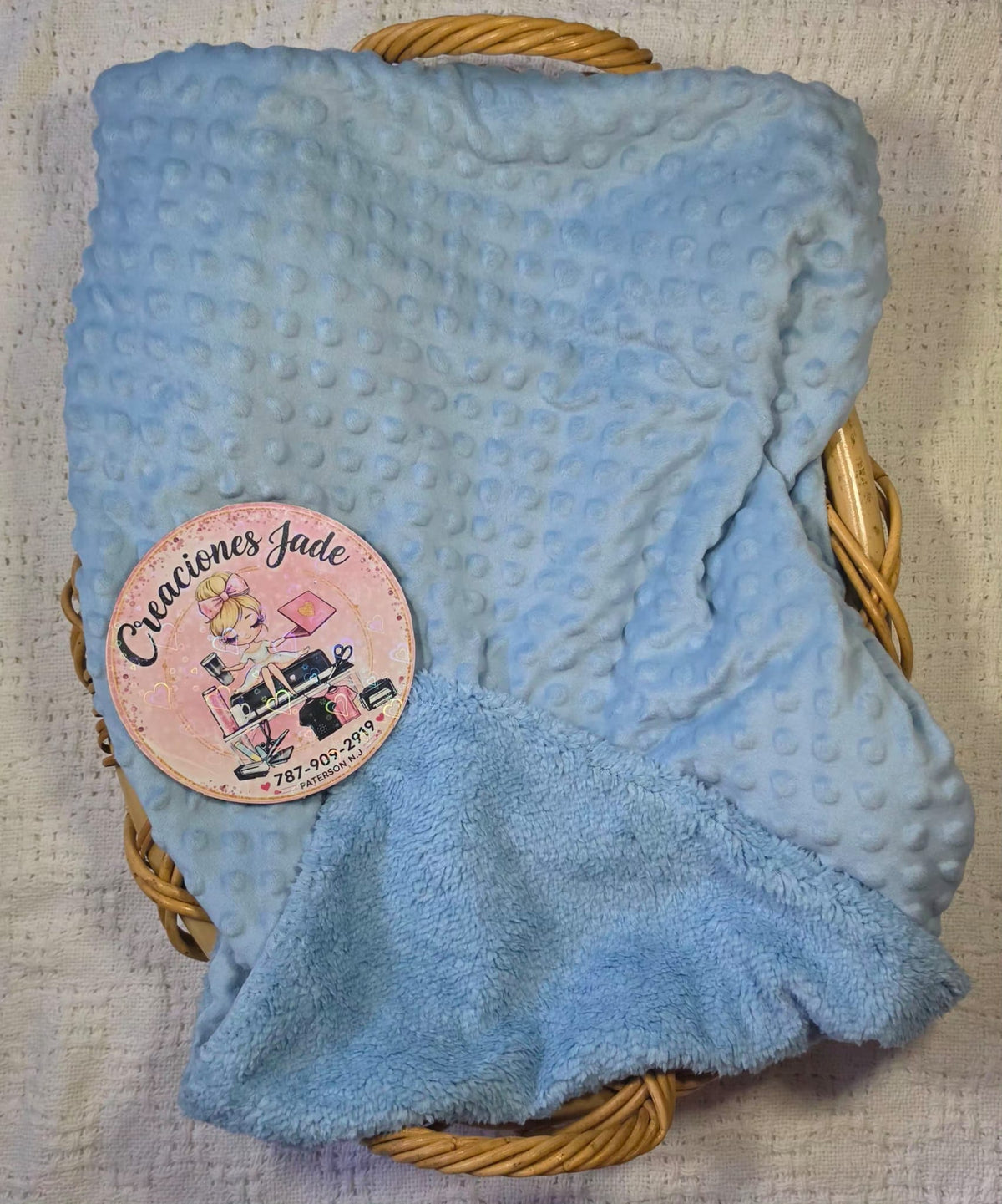 Cozy Bubble Baby Blanket 🫧🧸