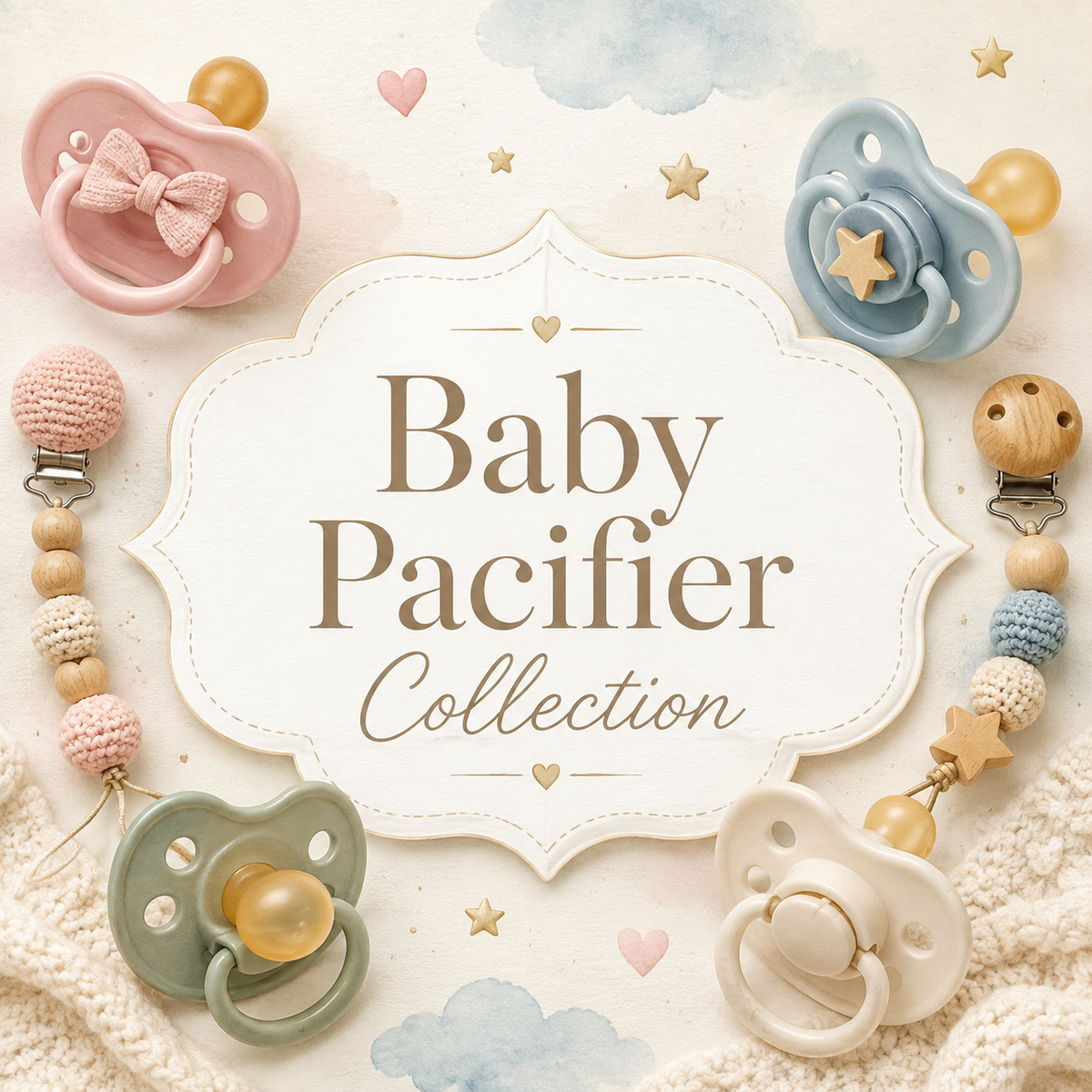 Baby Pacifier Collection 🩷🩵