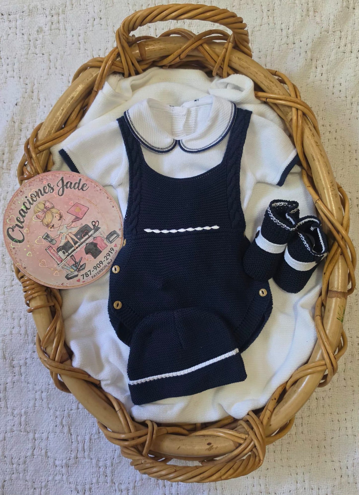 Sweet Little Prince Handmade Baby Set 👑✨