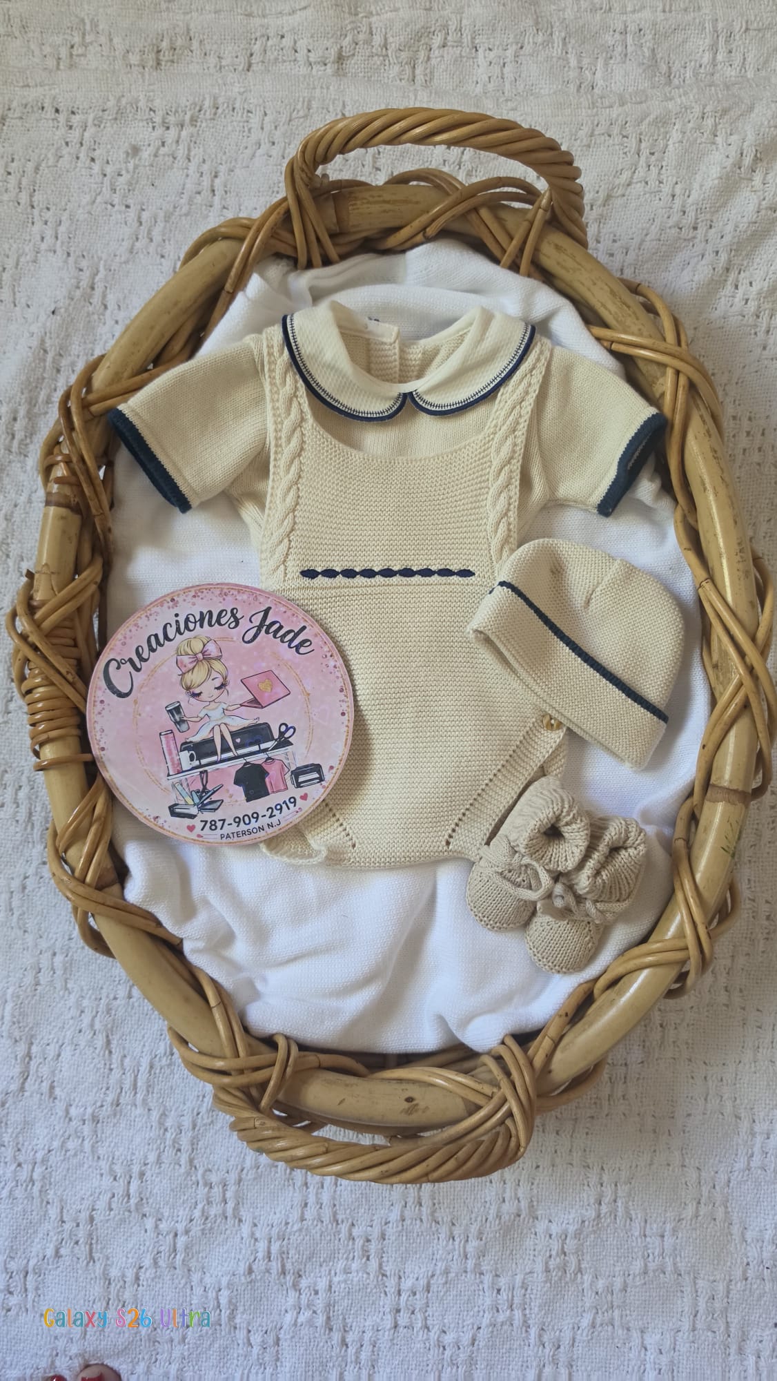 Sweet Little Prince Handmade Baby Set 👑✨