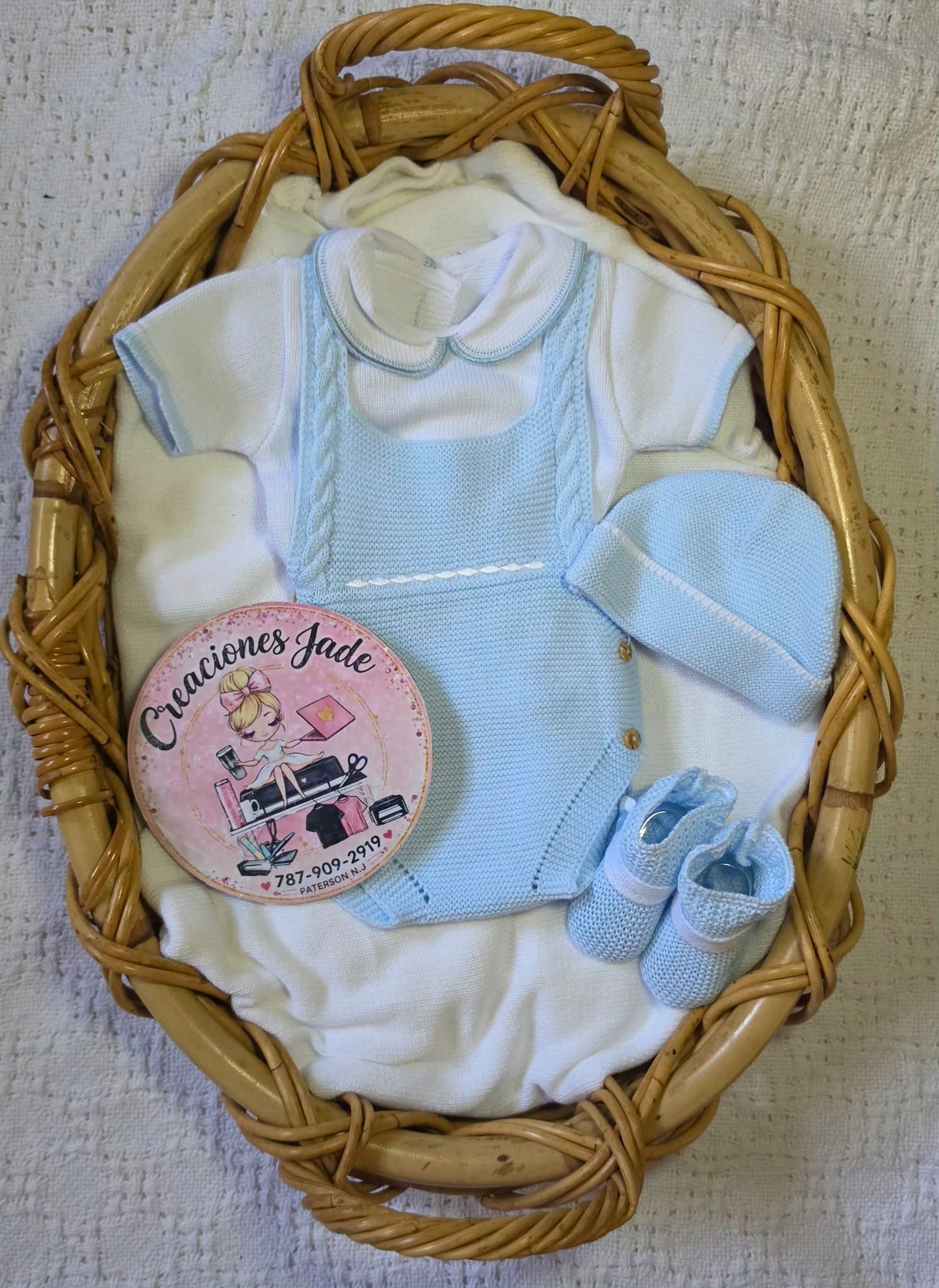Sweet Little Prince Handmade Baby Set 👑✨