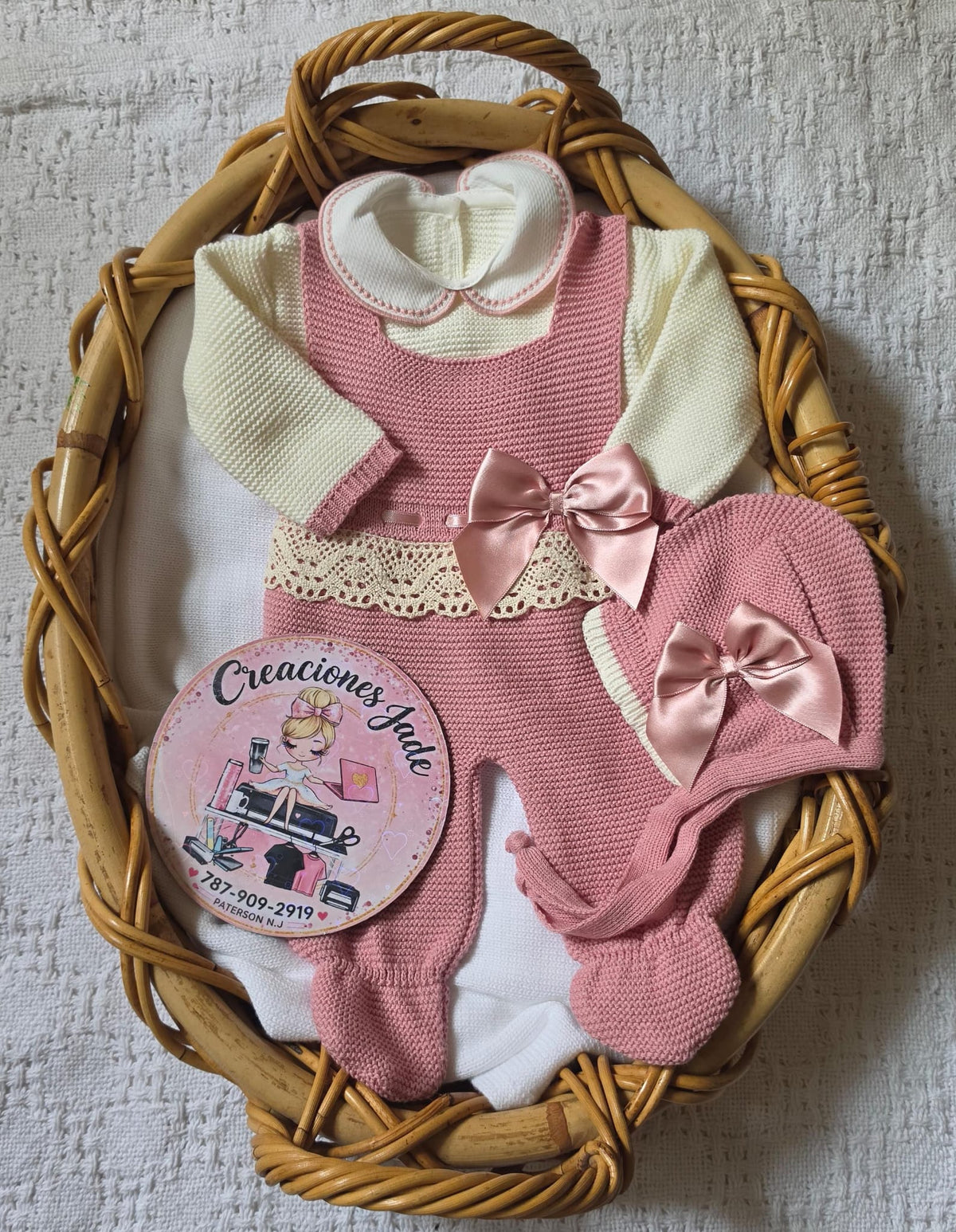 Little Princess Lace Knit Set 🎀