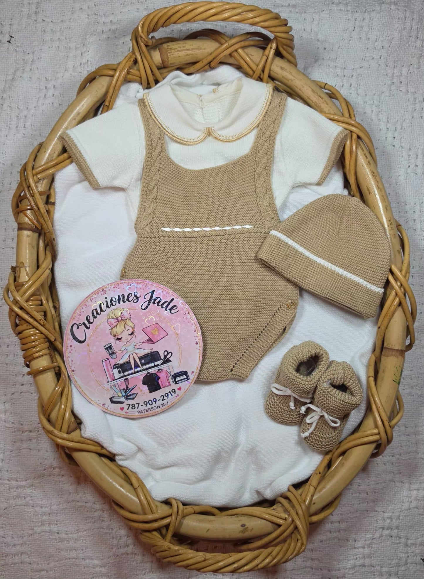 Sweet Little Prince Handmade Baby Set 👑✨