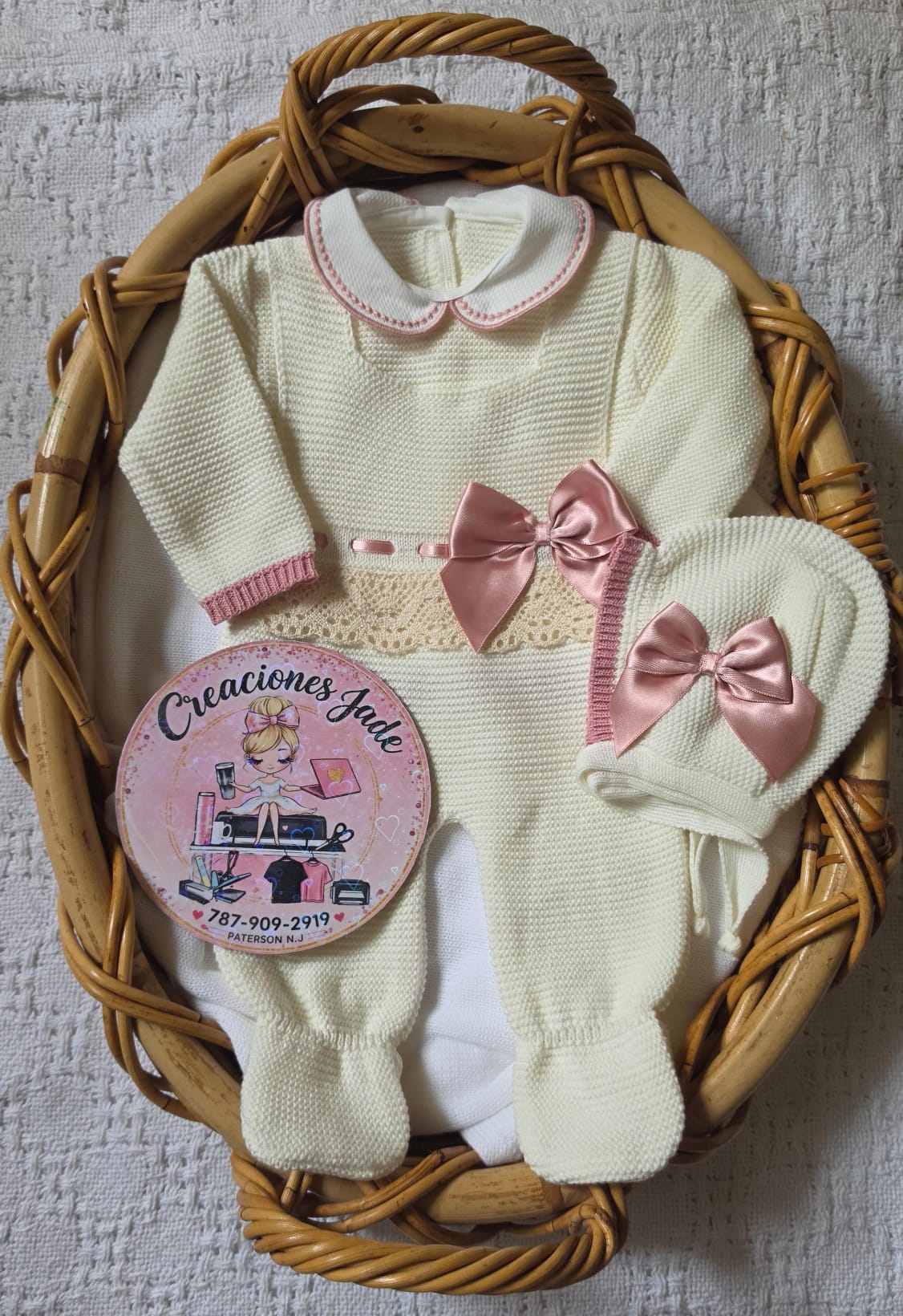 Little Princess Lace Knit Set 🎀