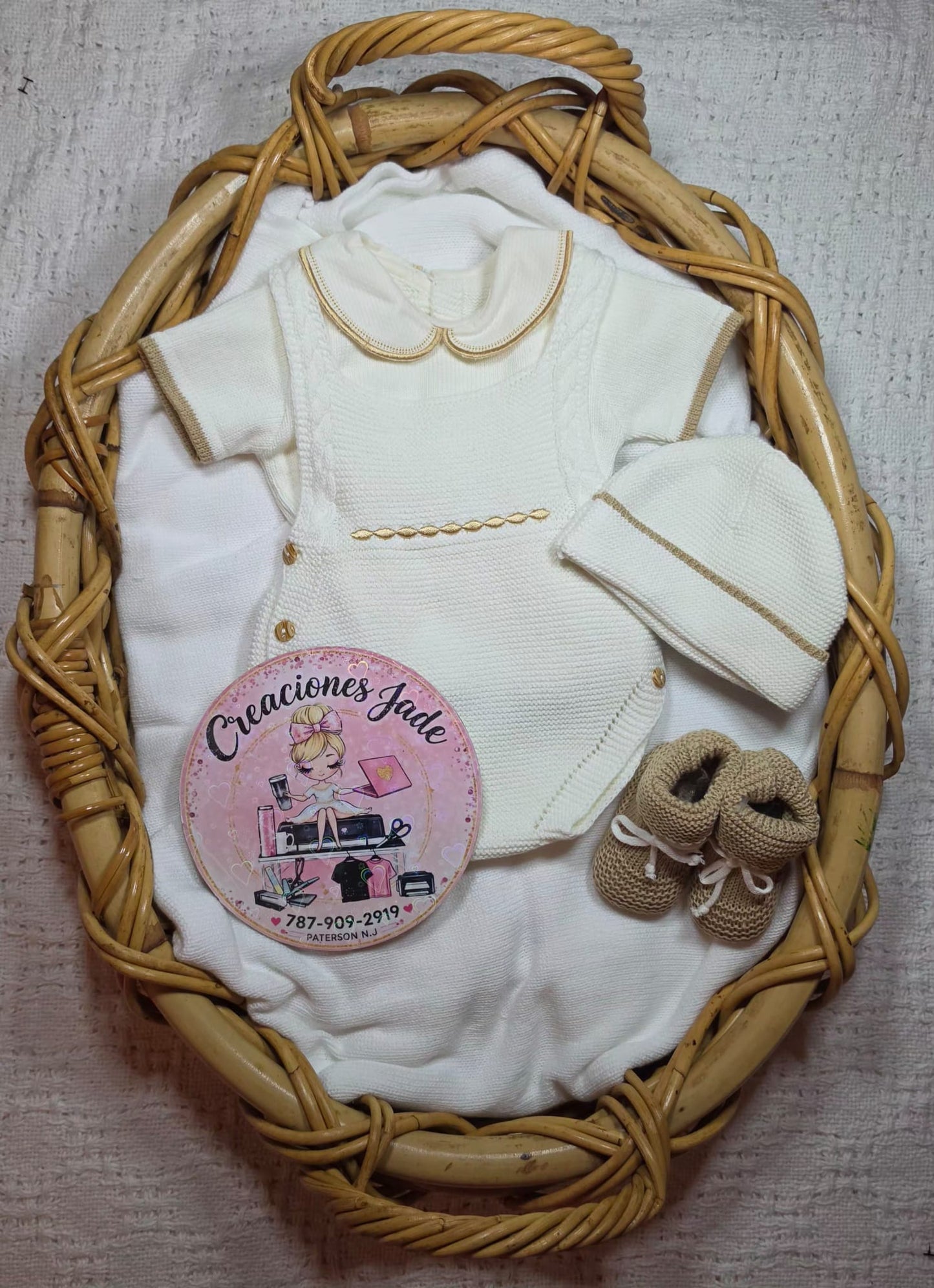 Sweet Little Prince Handmade Baby Set 👑✨