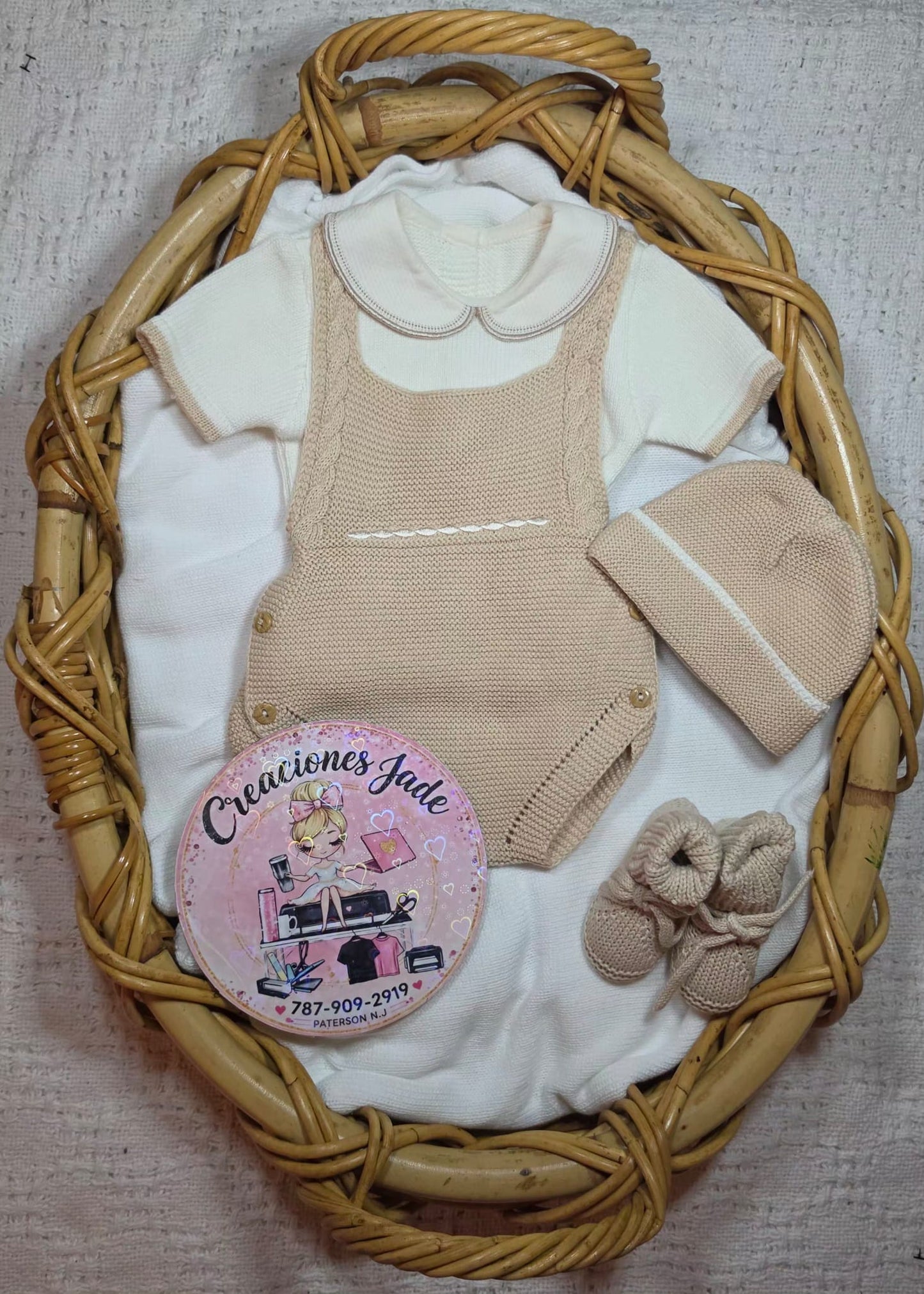 Sweet Little Prince Handmade Baby Set 👑✨