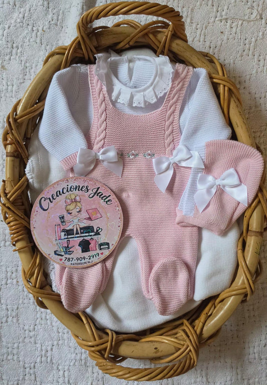 Sweet Blossom Knit Baby Set🌸