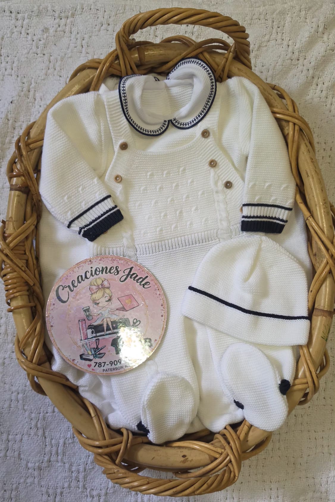 Dapper Baby Boy Knitted Outfit 👶✨