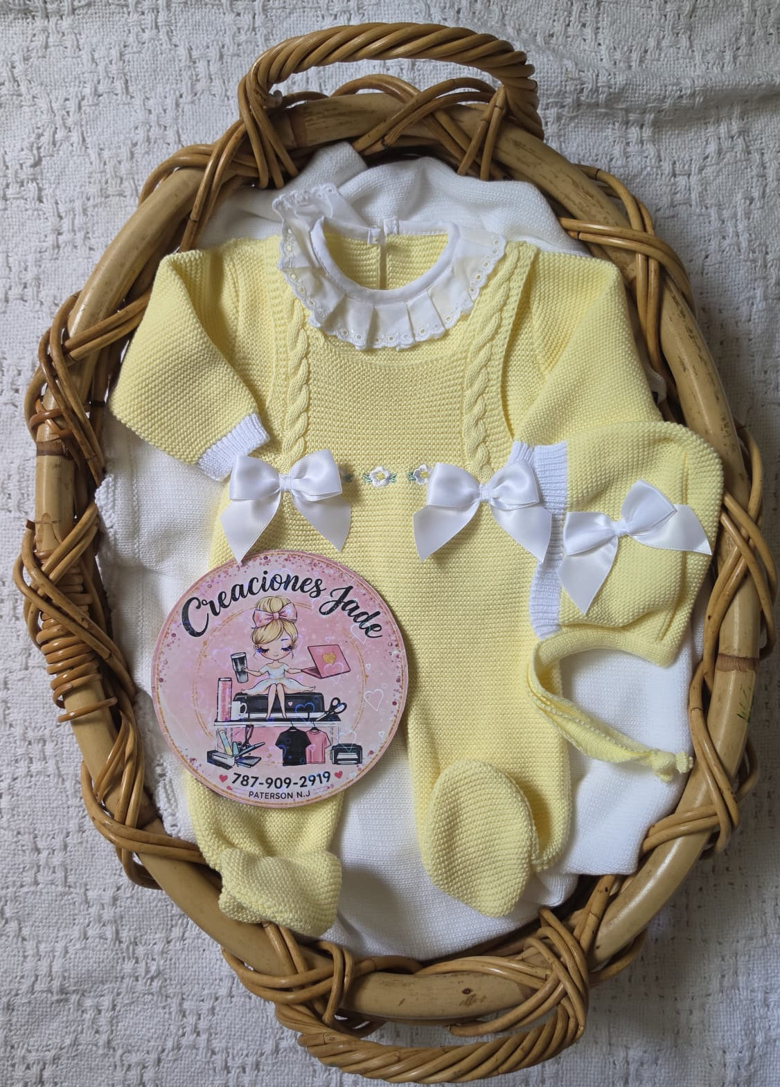 Sweet Blossom Knit Baby Set🌸