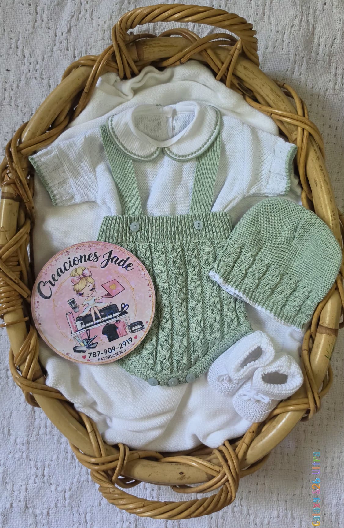 Little Gentleman Knitted Baby Set 💙