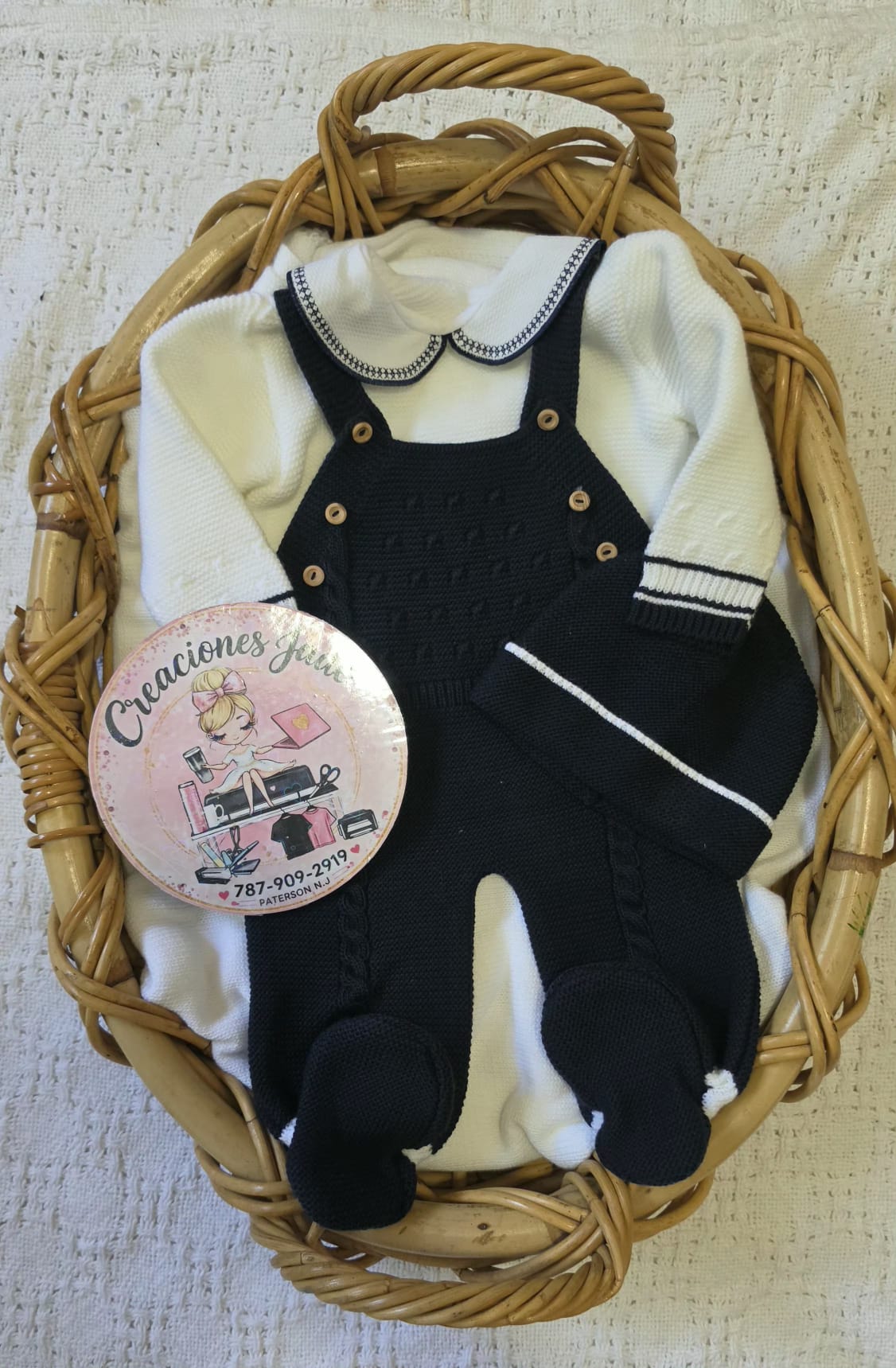 Dapper Baby Boy Knitted Outfit 👶✨