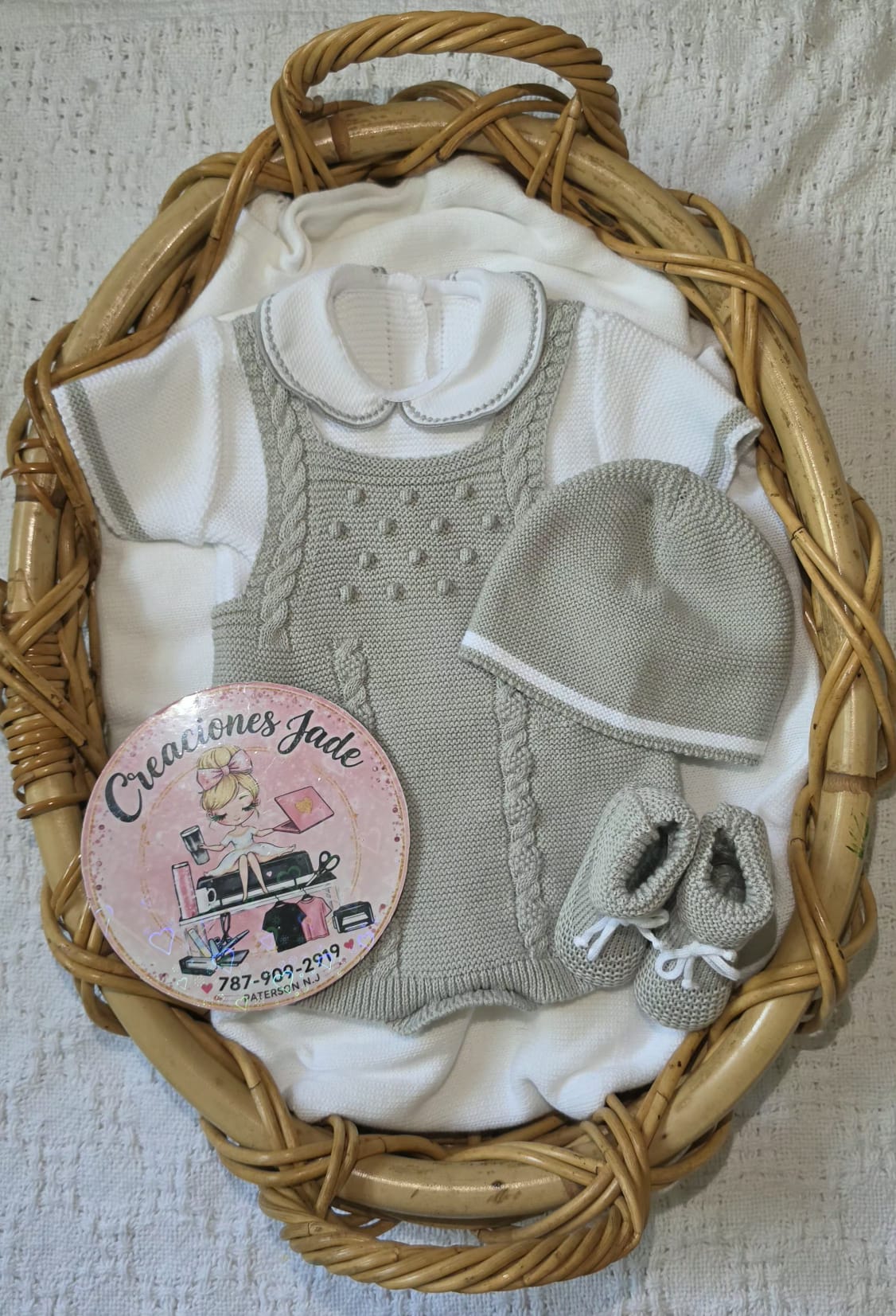 Cozy Little Explorer Knitted Baby Set ✨