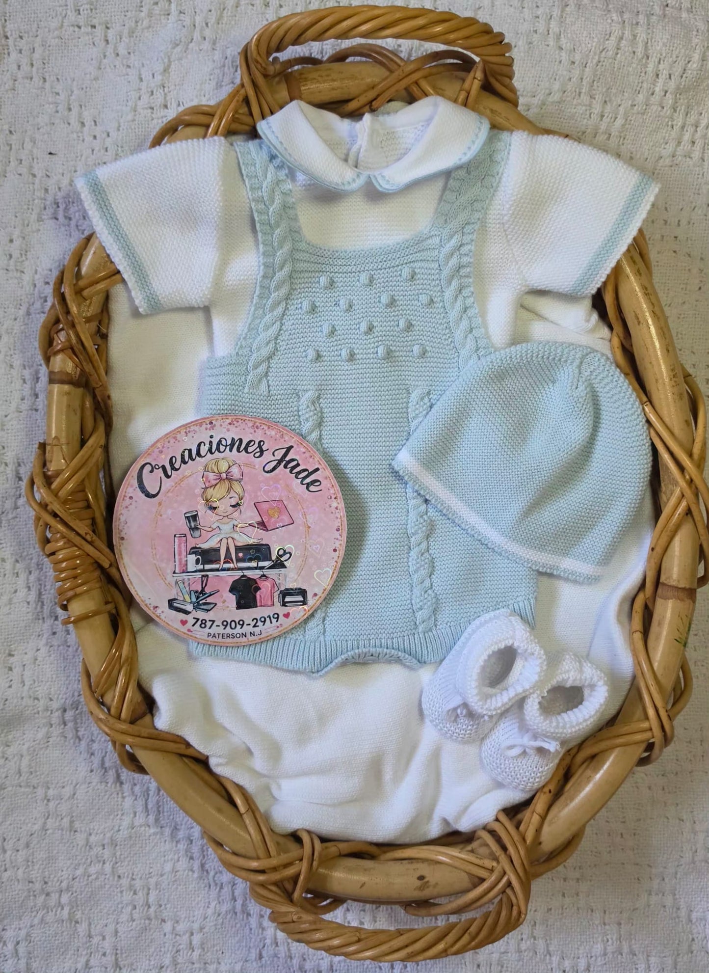 Cozy Little Explorer Knitted Baby Set ✨