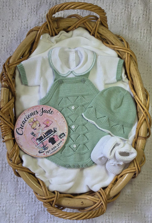 Precious Moments Knitted Baby Boy Set 🧸✨
