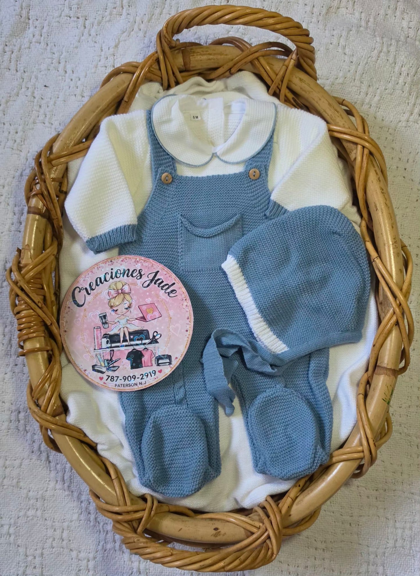 Sunday Best Baby Boy Knitted Set ✨