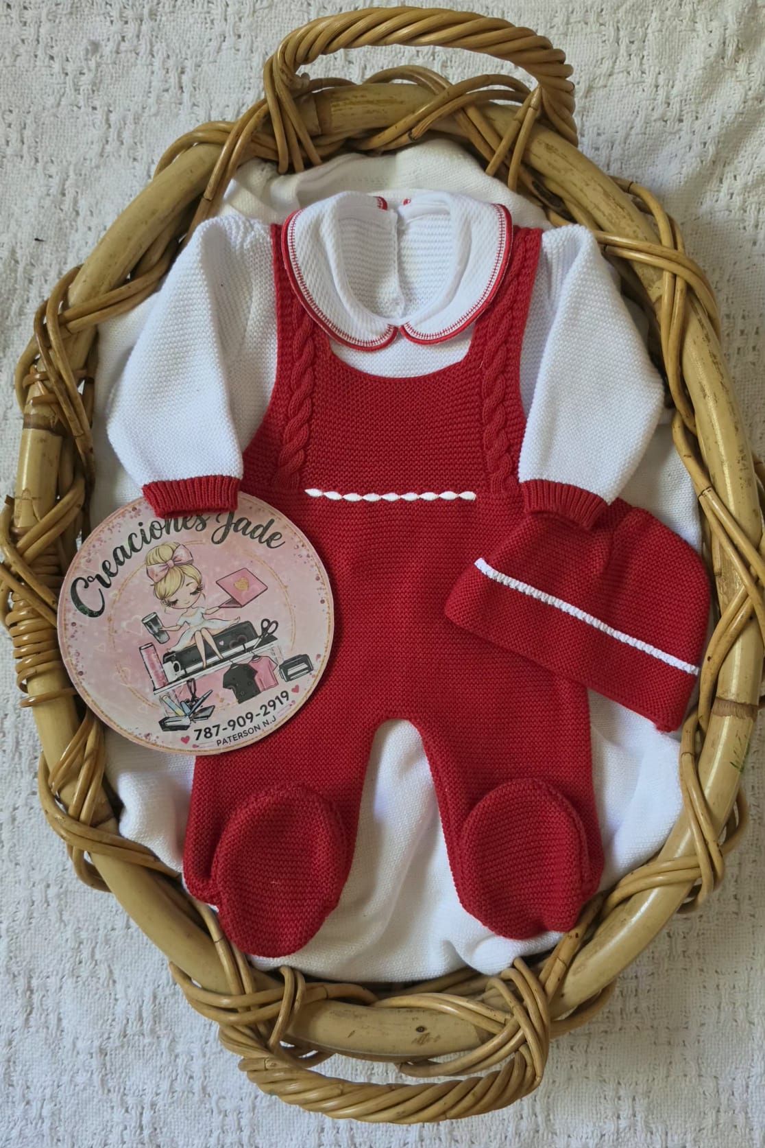 Sweet Arrival Knitted Baby Boy Set ✨