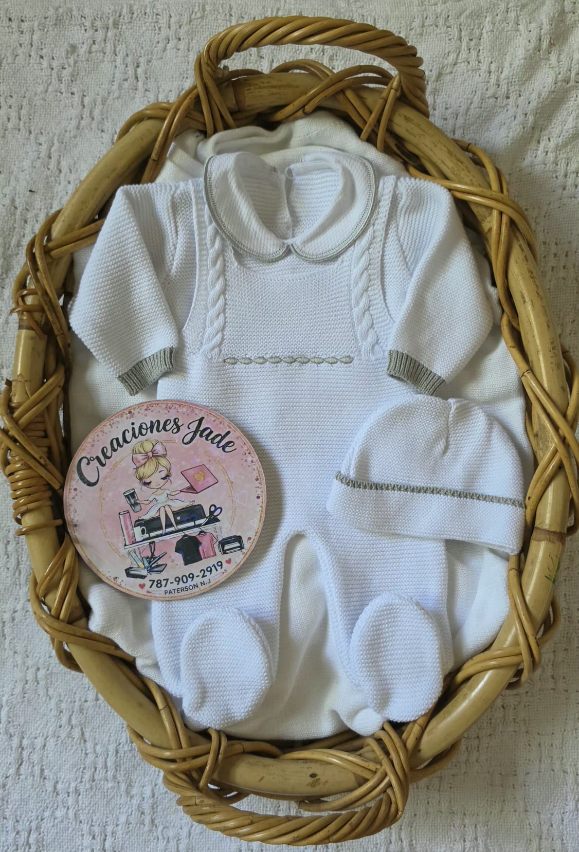 Sweet Arrival Knitted Baby Boy Set ✨