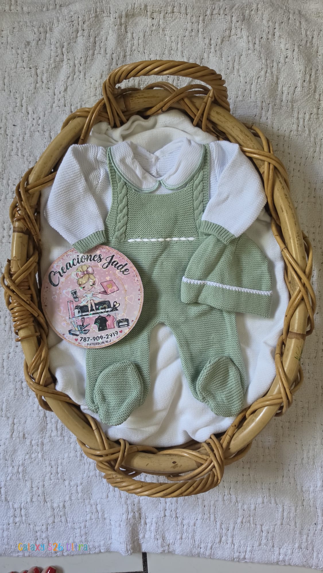 Sweet Arrival Knitted Baby Boy Set ✨