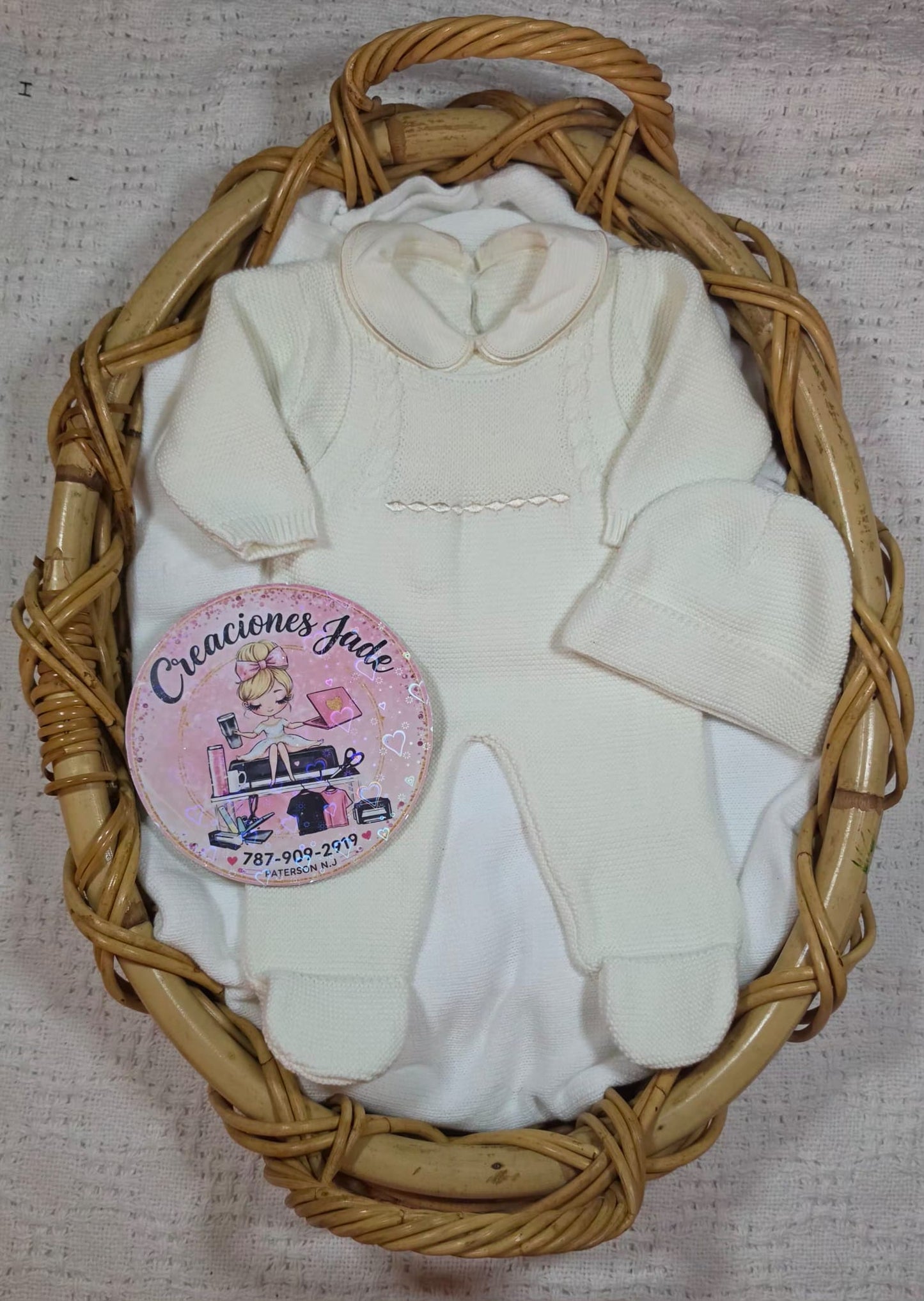 Sweet Arrival Knitted Baby Boy Set ✨