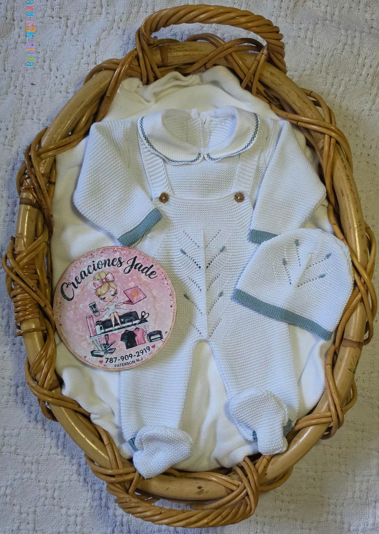 Little Dreamer Knitted Baby Boy Set 🧸