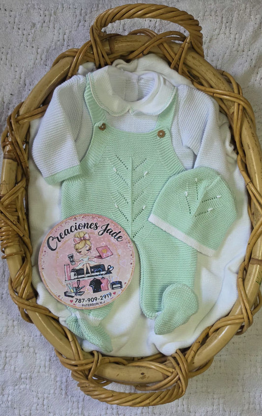 Little Dreamer Knitted Baby Boy Set 🧸