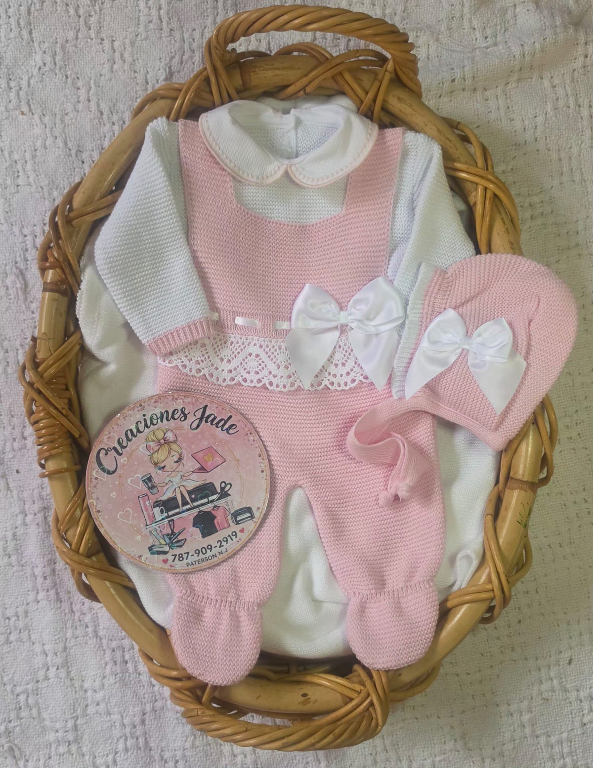Little Princess Lace Knit Set 🎀