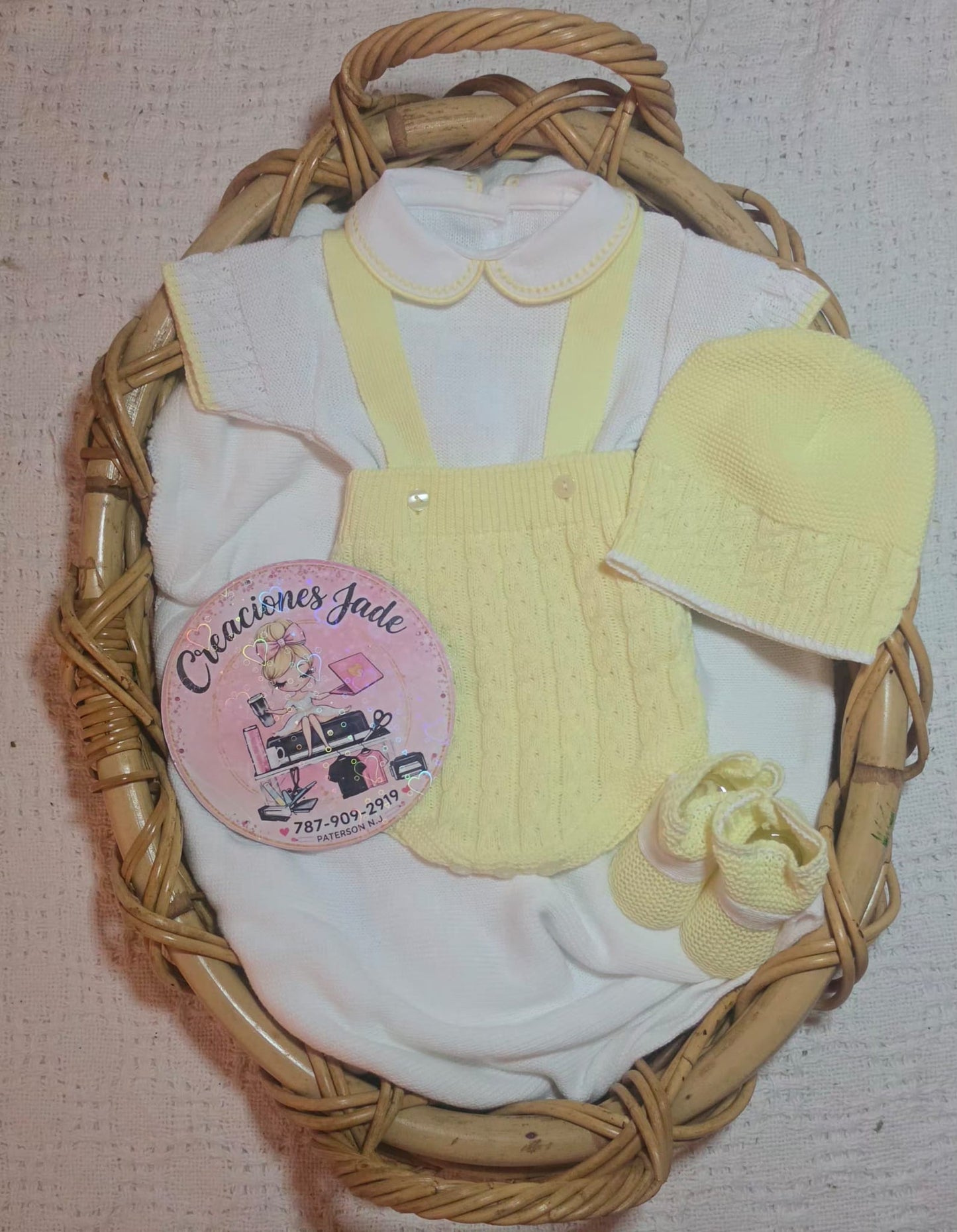 Little Gentleman Knitted Baby Set 💙