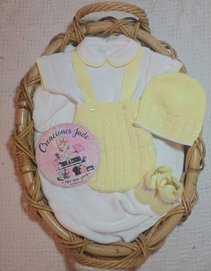 Little Gentleman Knitted Baby Set 💙
