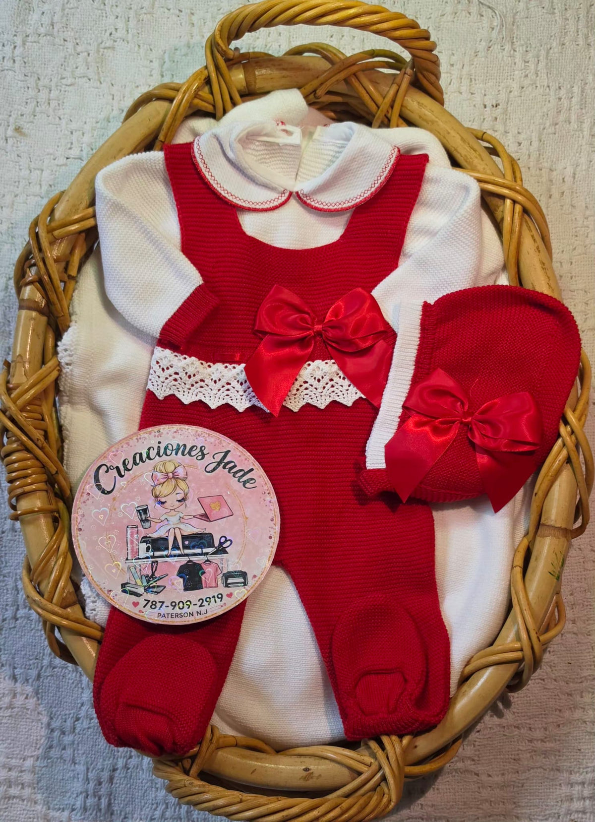 Little Princess Lace Knit Set 🎀