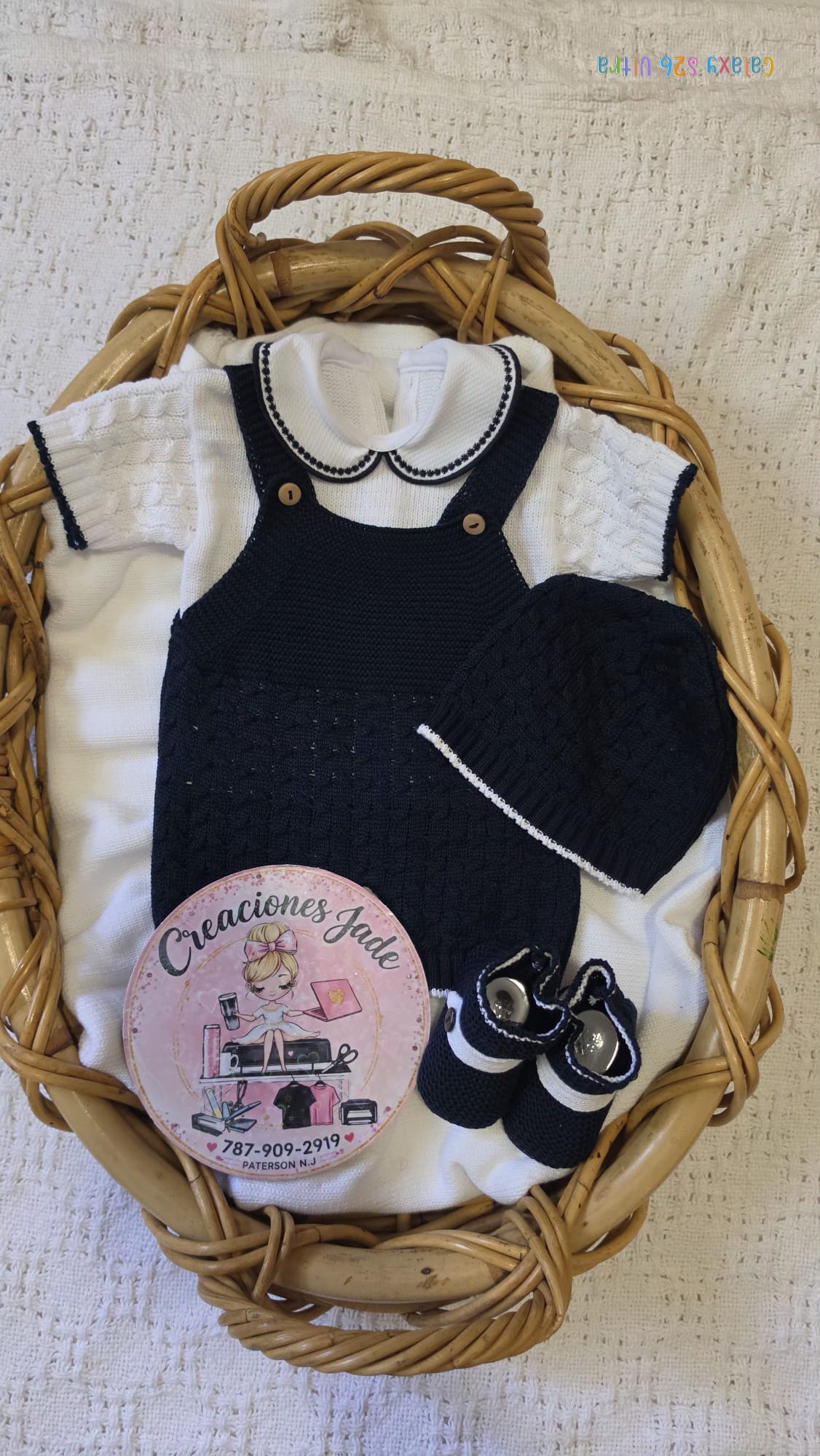 Classic Little Gentleman Knitted Romper Set 👶✨