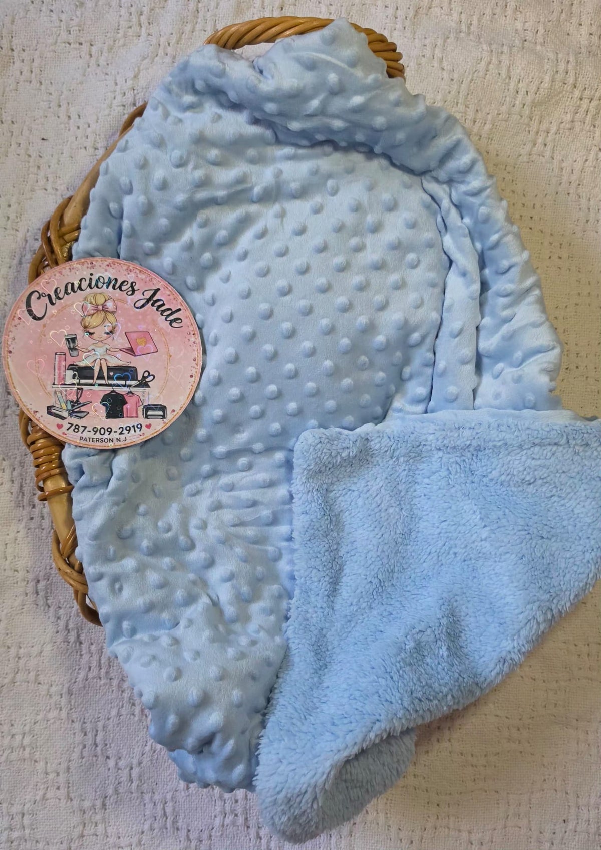 Cozy Bubble Baby Blanket 🫧🧸