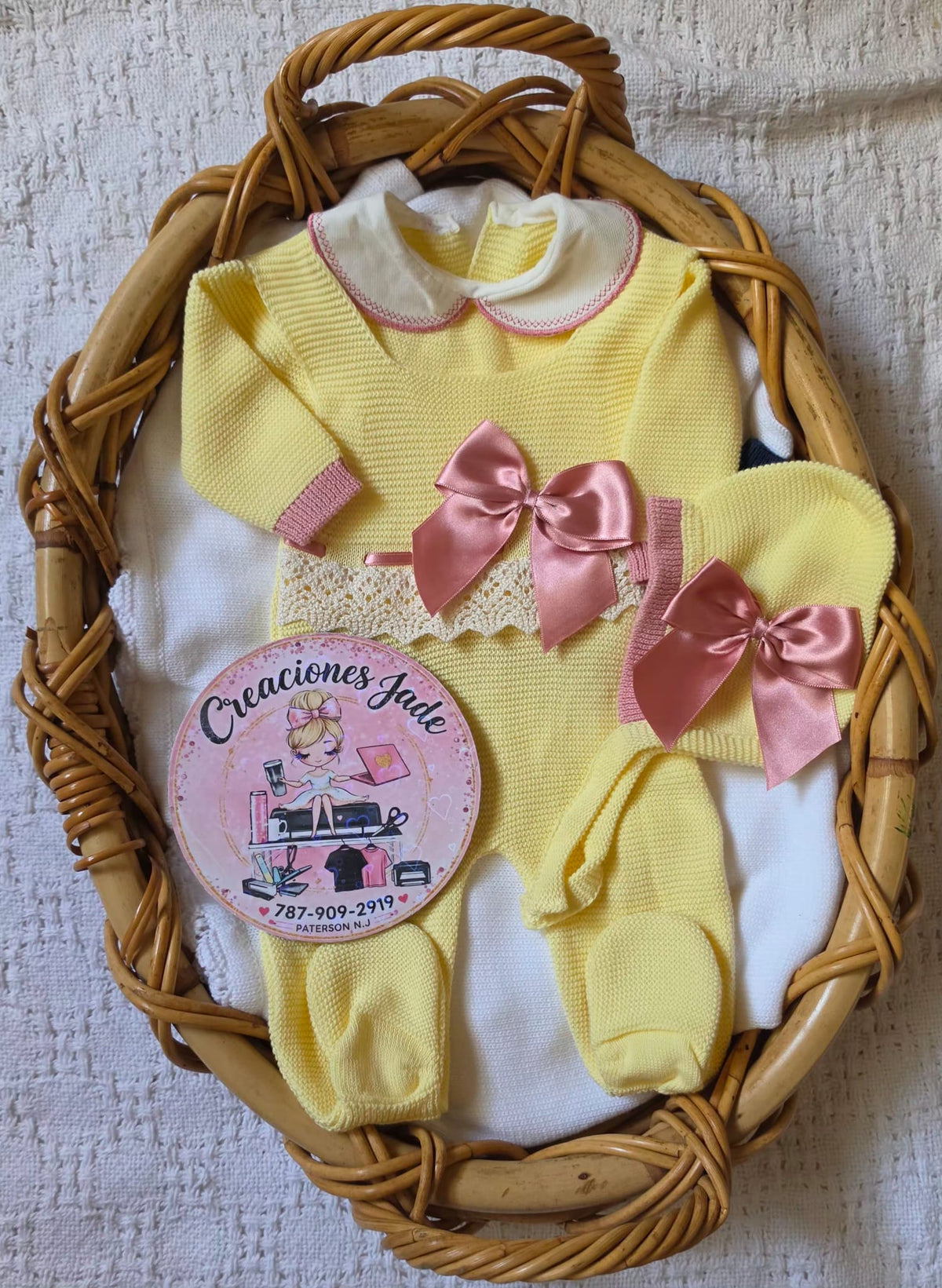 Little Princess Lace Knit Set 🎀